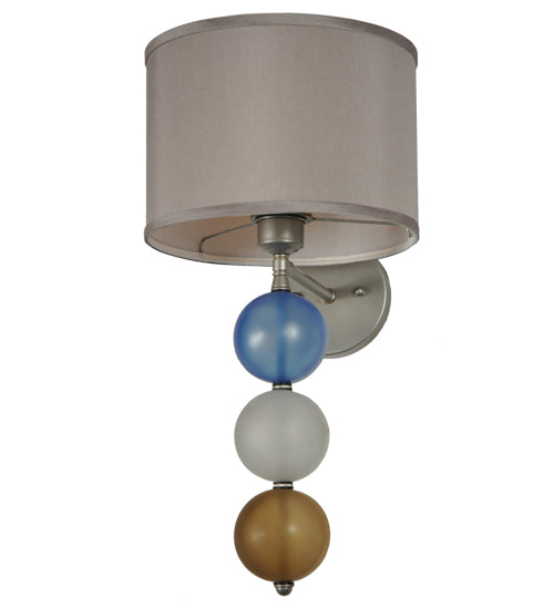 Meyda Tiffany Charmz 135049 Wall Light - Nickel