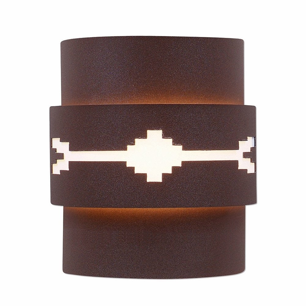 Avalanche Ranch Lighting A56285-27 Northridge-Del Rio Two Light Wall Sconce Outdoor Bronze / Dark