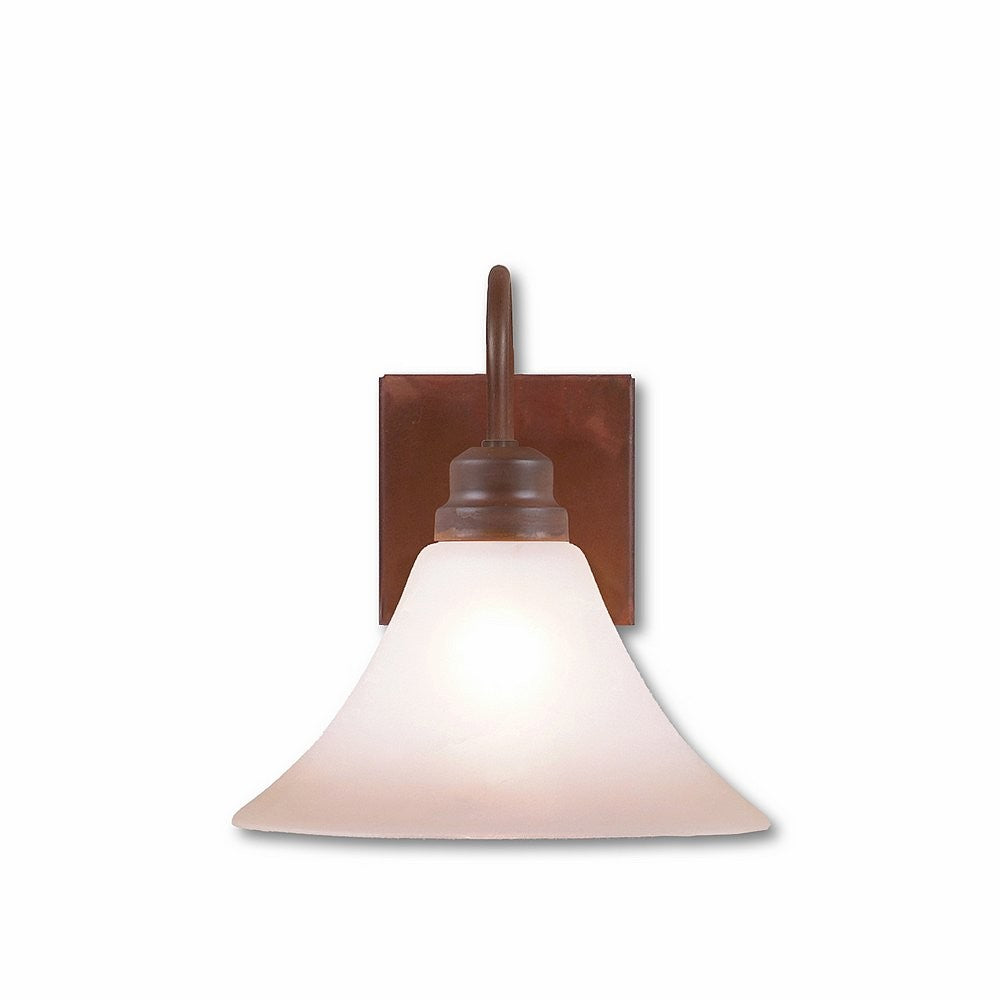 Avalanche Ranch Cedarwood-Rustic Plain H54101CT-02 Wall Light - Rust Patina