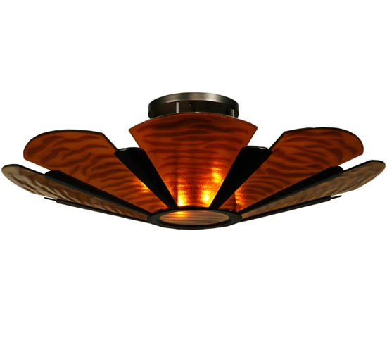 Meyda Tiffany Metro Fusion 135083 Ceiling Light - Mahogany Bronze