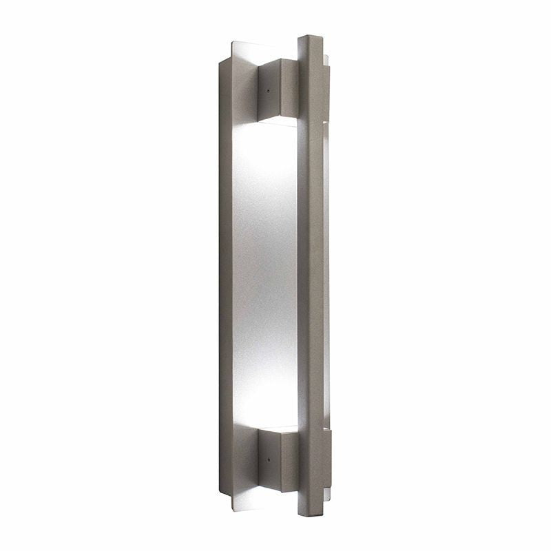 Westgate Lighting CRE-MP-03-50K-SIL  Led Wall Sconce Outdoor Pewter, Nickel, Silver