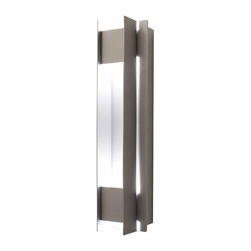 Westgate Lighting CRE-MP-07-30K-SIL  Led Wall Sconce Outdoor Pewter, Nickel, Silver