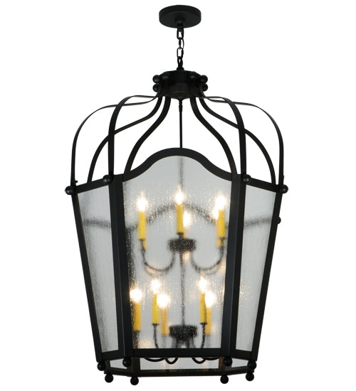 Meyda Tiffany Lighting 135145 Citadel 12 Light Pendant Decor Black