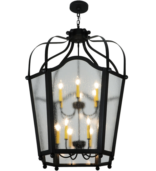 Meyda Tiffany Lighting 135145 Citadel 12 Light Pendant Decor Black