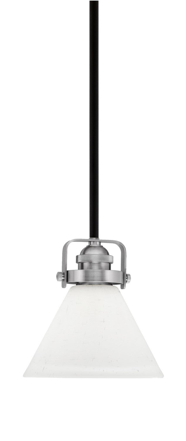 Toltec Easton 1941-MBBN-312 Pendant Light - Matte Black & Brushed Nickel