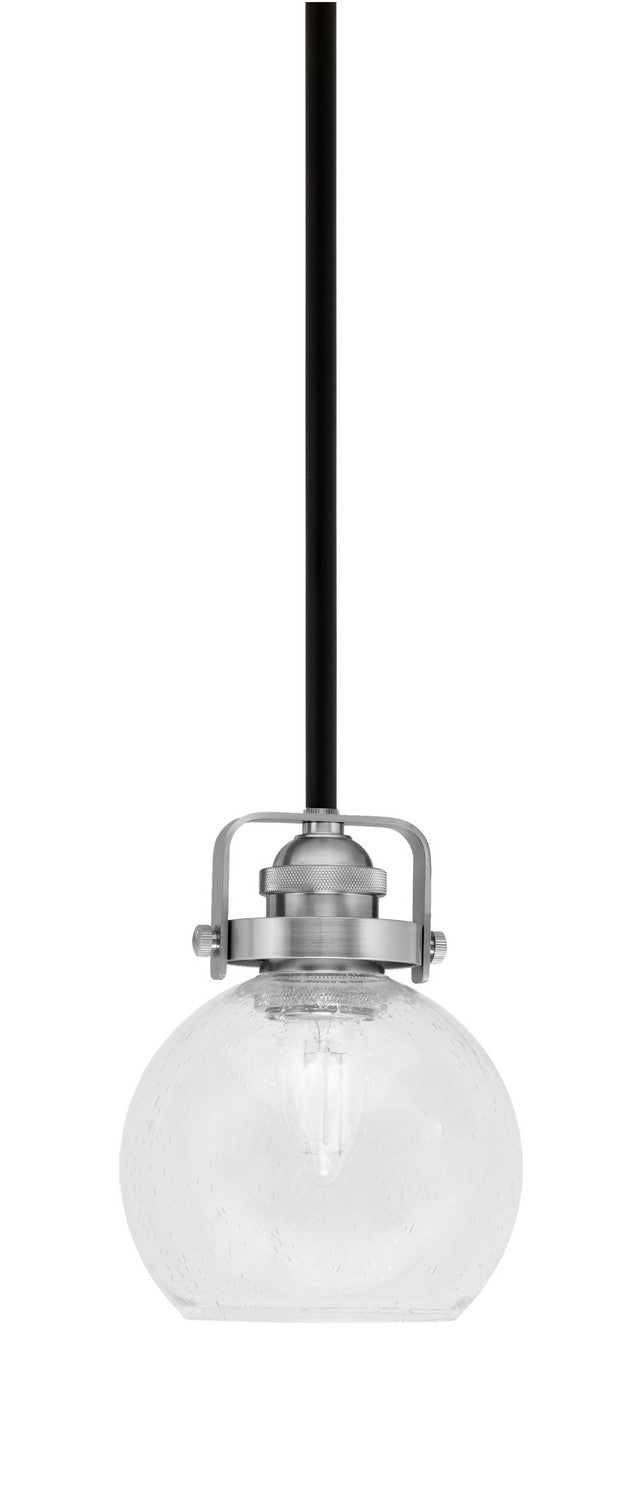 Toltec Easton 1941-MBBN-4100 Pendant Light - Matte Black & Brushed Nickel