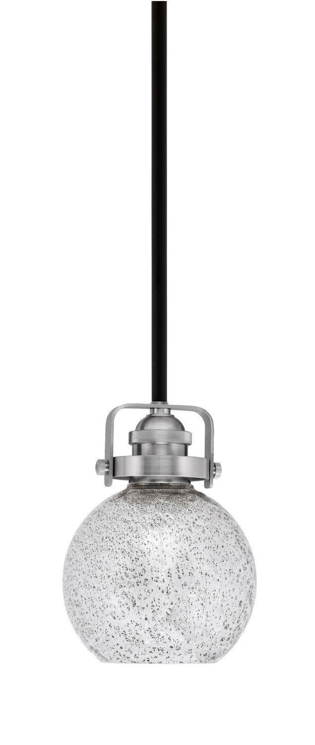 Toltec Easton 1941-MBBN-4102 Pendant Light - Matte Black & Brushed Nickel