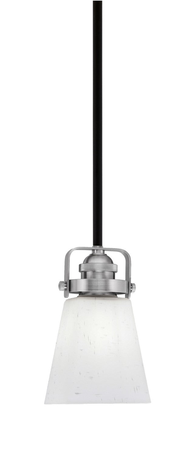 Toltec Easton 1941-MBBN-460 Pendant Light - Matte Black & Brushed Nickel