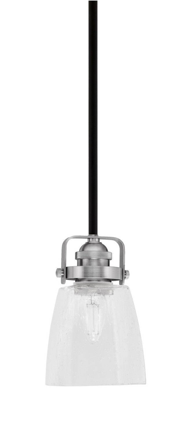 Toltec Easton 1941-MBBN-461 Pendant Light - Matte Black & Brushed Nickel