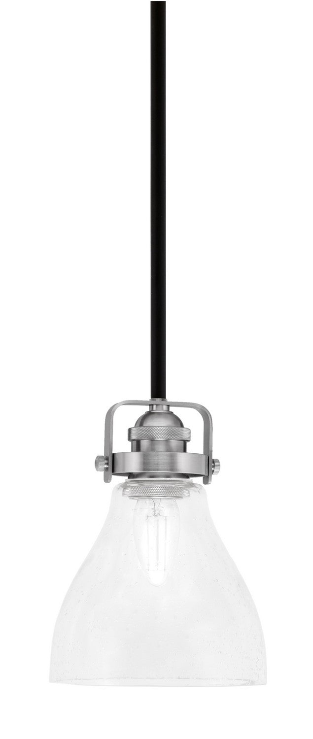 Toltec Easton 1941-MBBN-4760 Pendant Light - Matte Black & Brushed Nickel