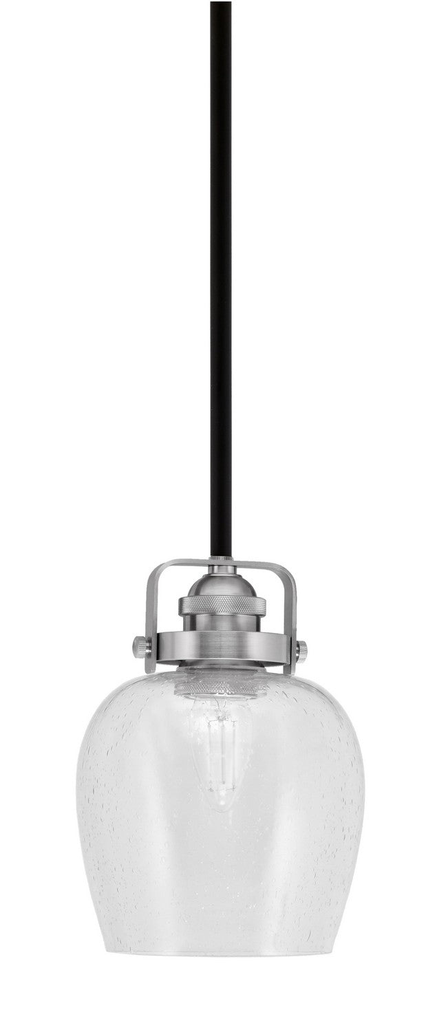 Toltec Easton 1941-MBBN-4810 Pendant Light - Matte Black & Brushed Nickel