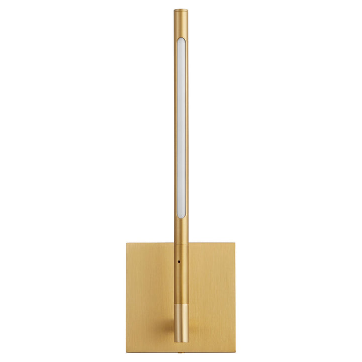 Oxygen Palillos 3-403-40 Wall Sconce Light - Aged Brass