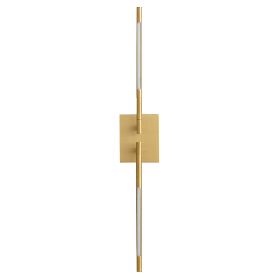Oxygen Palillos 3-404-40 Wall Sconce Light - Aged Brass