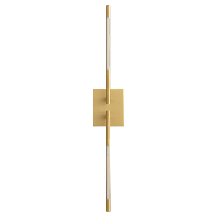 Oxygen Palillos 3-404-40 Wall Sconce Light - Aged Brass