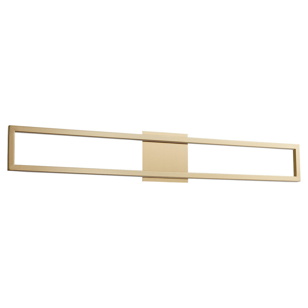 Oxygen Xanni 3-5056-40 Bath Vanity Light 36 in. wide - Aged Brass