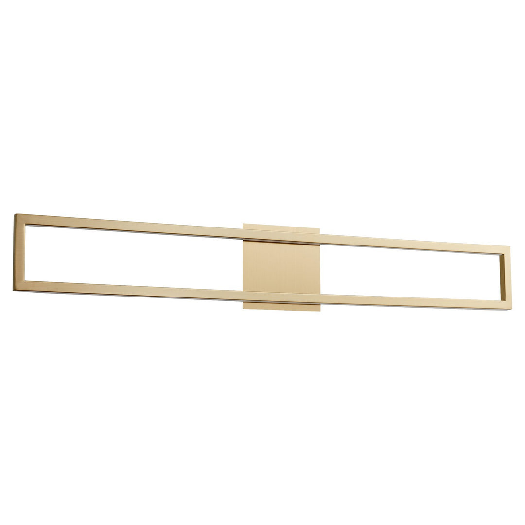 Oxygen Xanni 3-5056-40 Bath Vanity Light 36 in. wide - Aged Brass