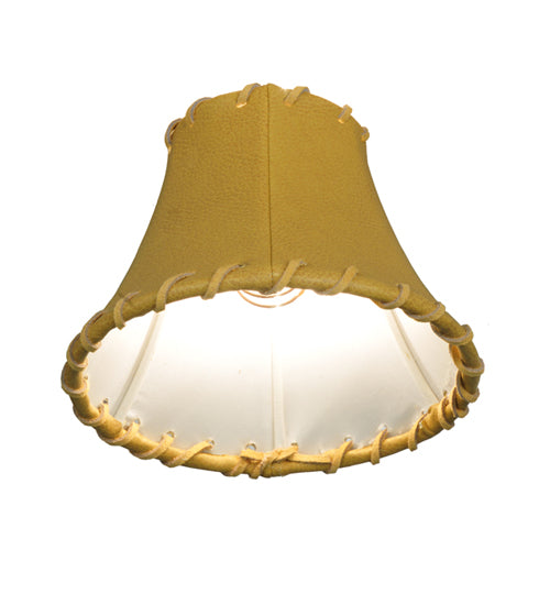 Meyda Tiffany Lighting 135180 Leather Shade Lamp Shade Bronze / Dark