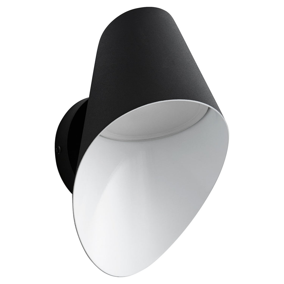 Oxygen 3-738-15 Lottie LED Wall Sconce Light Outdoor Black