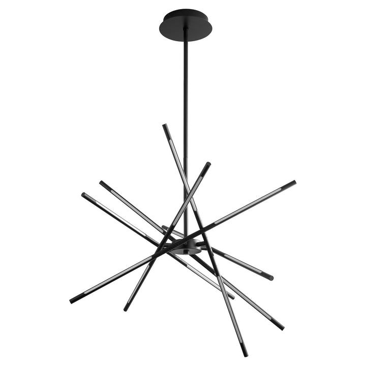 Oxygen Palillos 3-803-15 Chandelier Light - Black