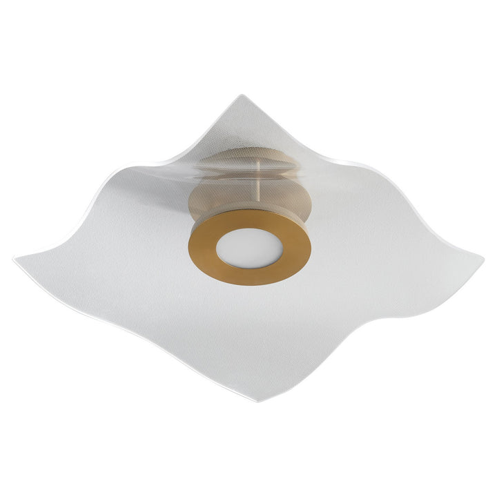 Oxygen Medusa 3-807-40 Ceiling Light - Aged Brass