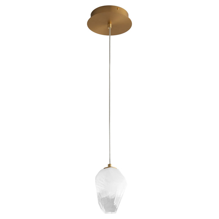 Oxygen Vivo 3-809-40 Pendant Light - Aged Brass