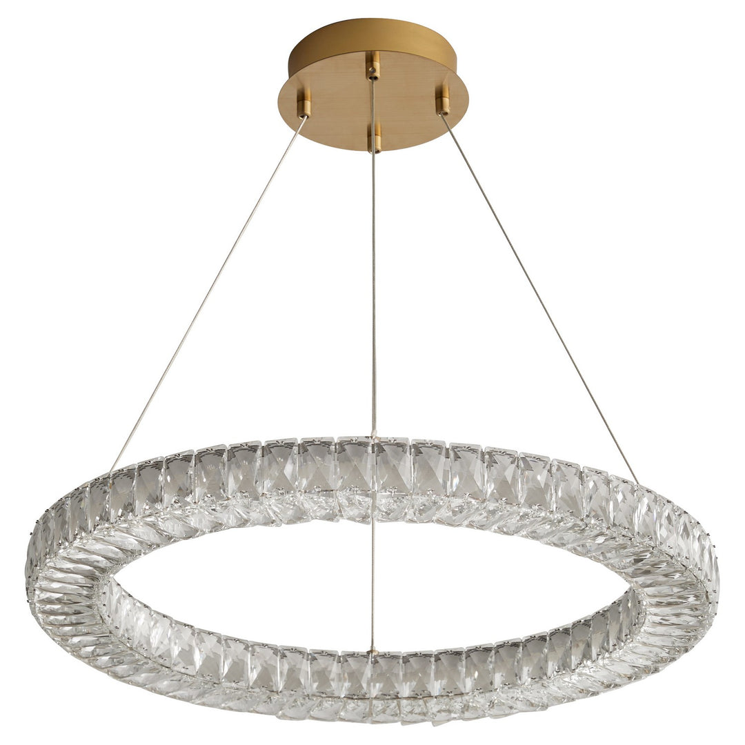 Oxygen Elan 3-874-40 Pendant Light - Aged Brass
