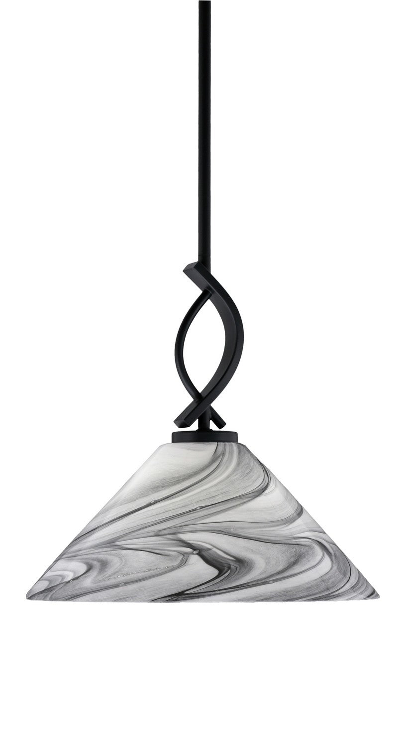 Toltec Cavella 3901-MB-2129 Pendant Light - Matte Black
