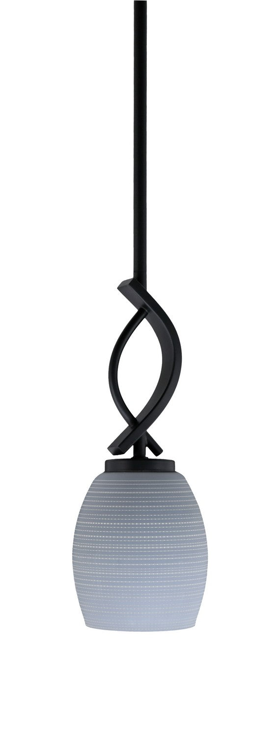 Toltec Cavella 3901-MB-4022 Pendant Light - Matte Black