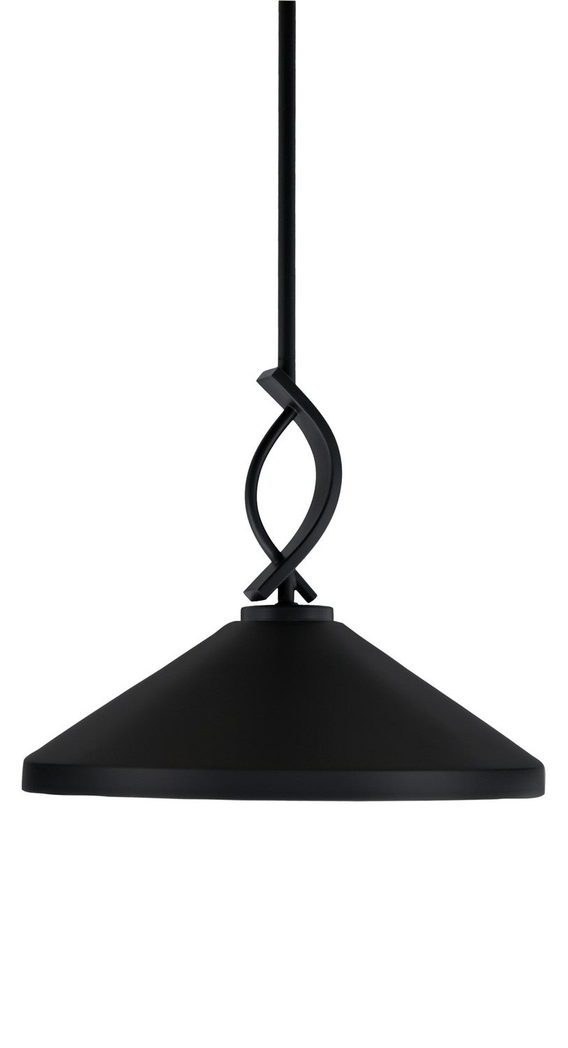 Toltec Cavella 3901-MB-424 Pendant Light - Matte Black