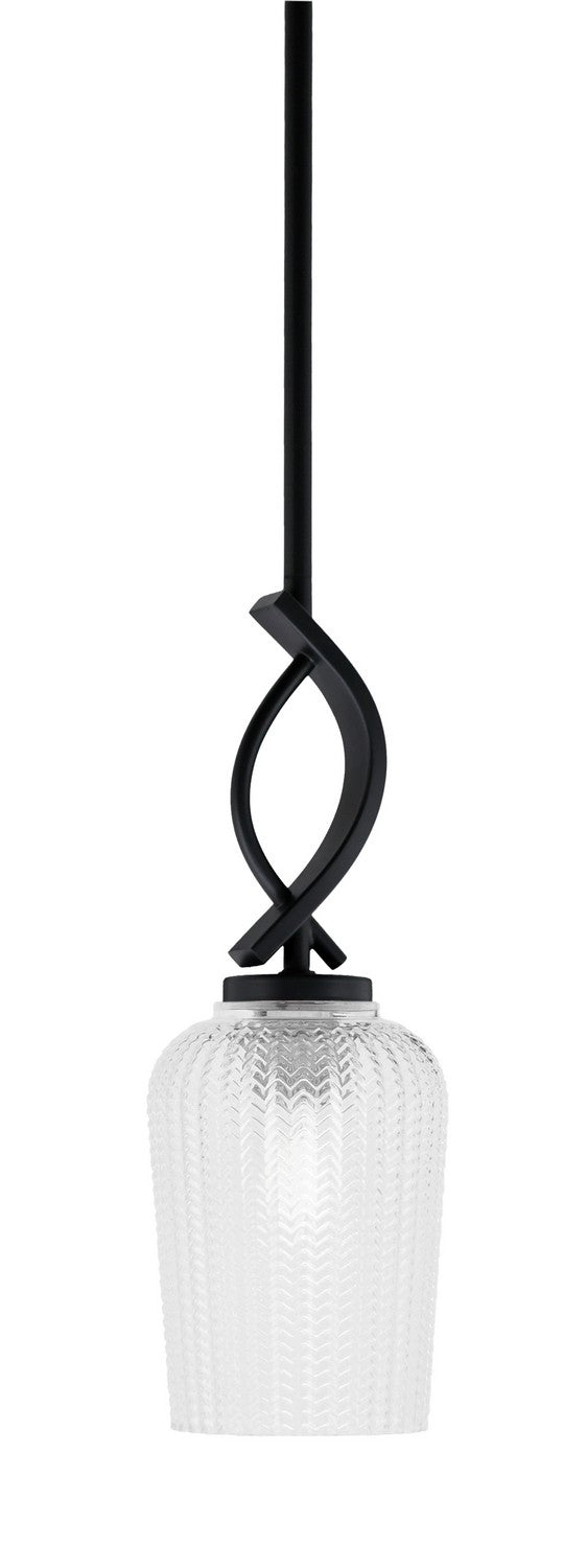 Toltec Cavella 3901-MB-4250 Pendant Light - Matte Black