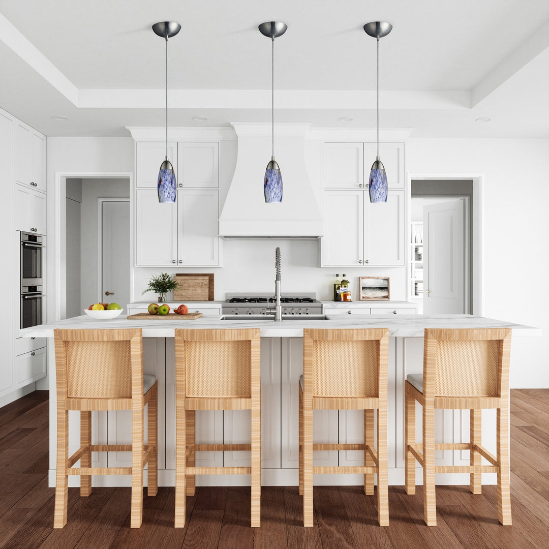 Elk Milan 110-1BL Pendant Light - Satin Nickel