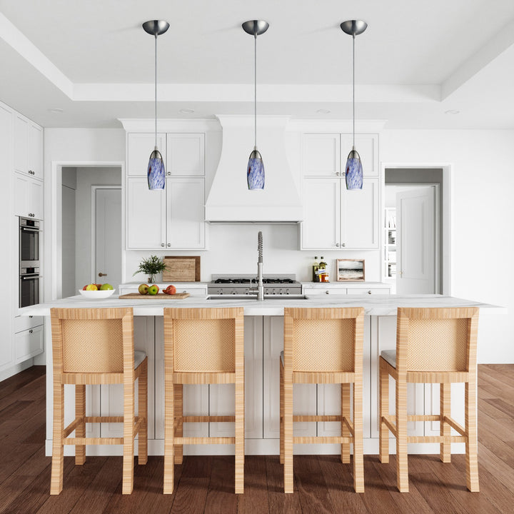 Elk Milan 110-1BL Pendant Light - Satin Nickel