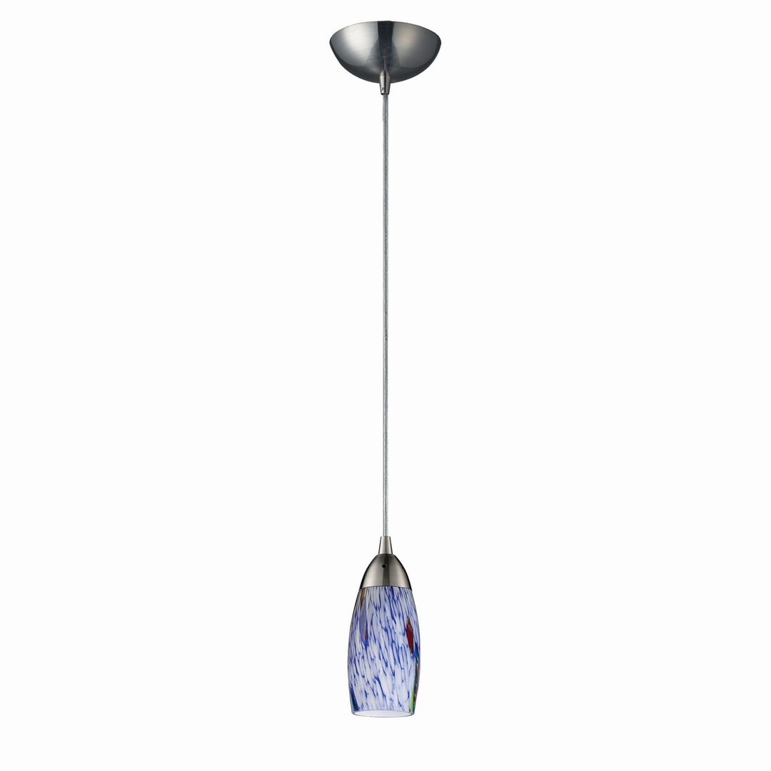 Elk Milan 110-1BL Pendant Light - Satin Nickel