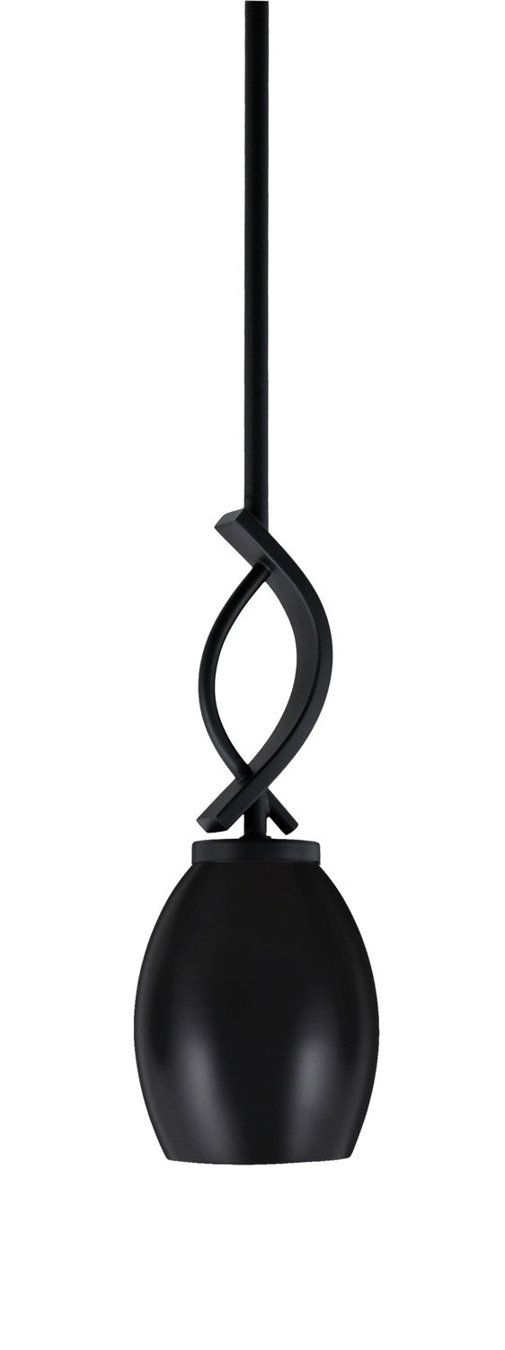 Toltec Cavella 3901-MB-426-MB Pendant Light - Matte Black