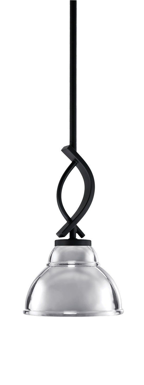 Toltec Cavella 3901-MB-427-CH Pendant Light - Matte Black