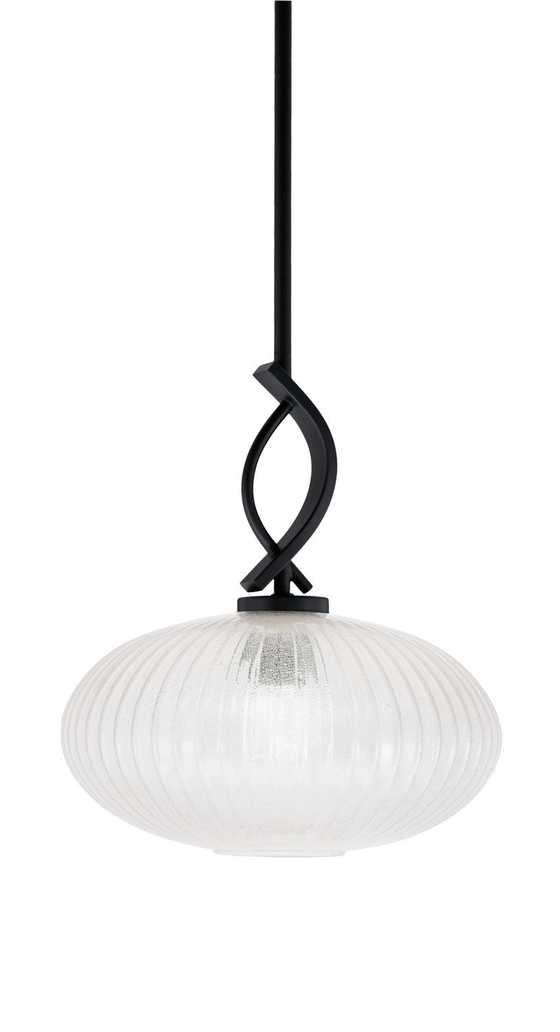 Toltec Cavella 3901-MB-4658 Pendant Light - Matte Black
