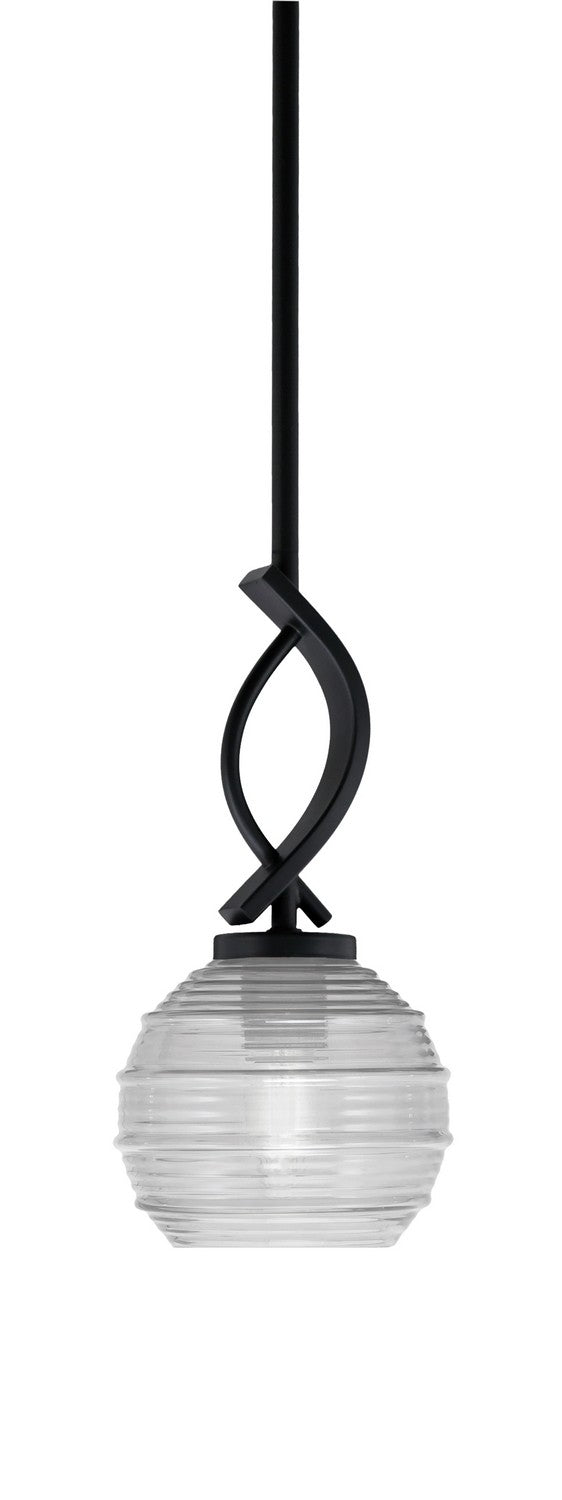 Toltec Cavella 3901-MB-5110 Pendant Light - Matte Black