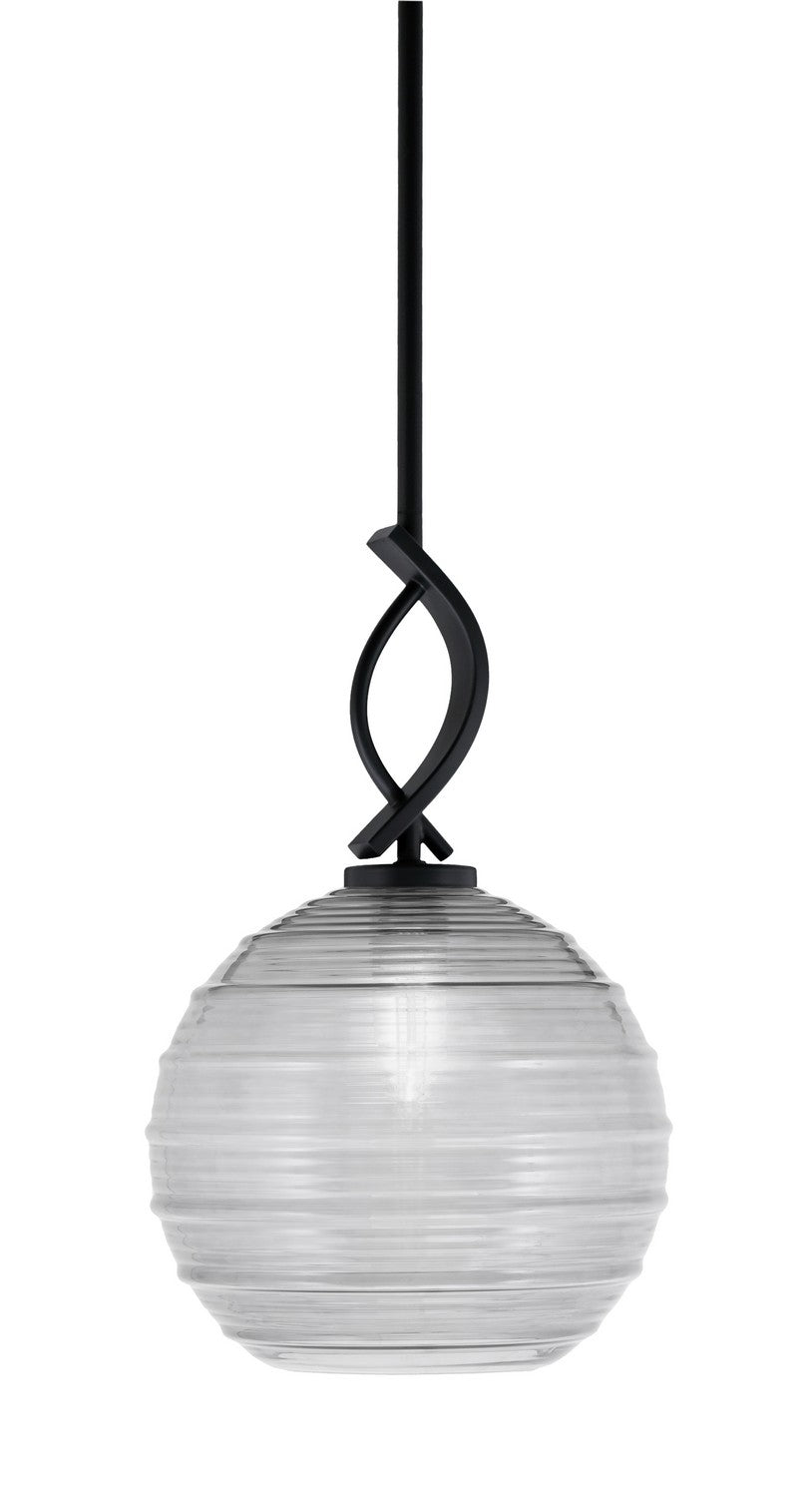 Toltec Cavella 3901-MB-5120 Pendant Light - Matte Black