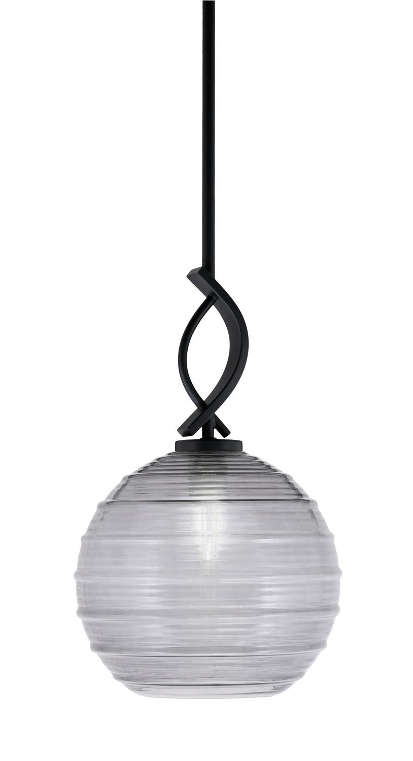Toltec Cavella 3901-MB-5122 Pendant Light - Matte Black