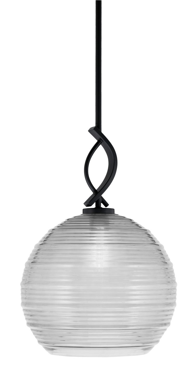 Toltec Cavella 3901-MB-5130 Pendant Light - Matte Black