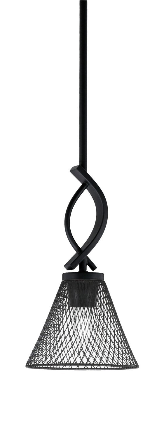 Toltec Cavella 3901-MB-805 Pendant Light - Matte Black