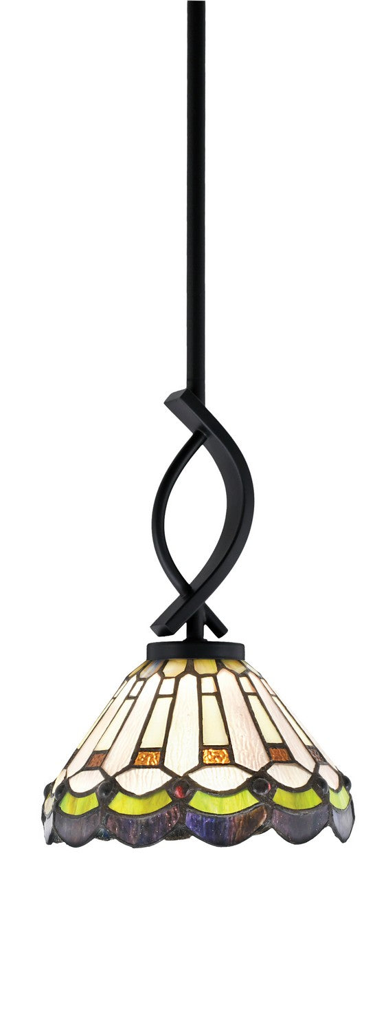 Toltec Cavella 3901-MB-9395 Pendant Light - Matte Black