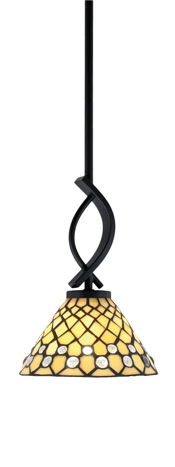 Toltec Cavella 3901-MB-9415 Pendant Light - Matte Black