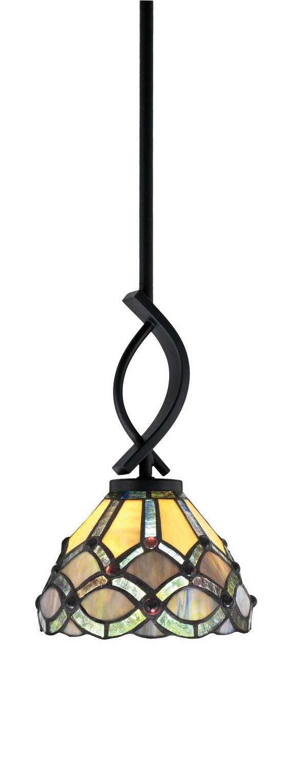 Toltec Cavella 3901-MB-9435 Pendant Light - Matte Black