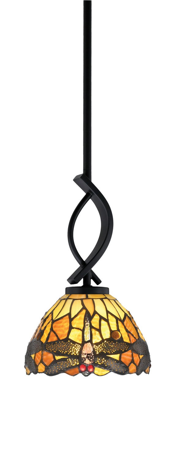 Toltec Cavella 3901-MB-9465 Pendant Light - Matte Black
