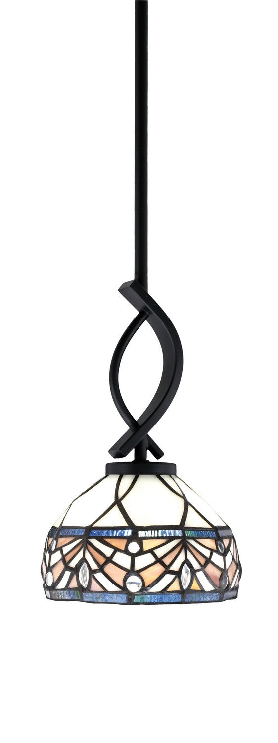 Toltec Cavella 3901-MB-9485 Pendant Light - Matte Black