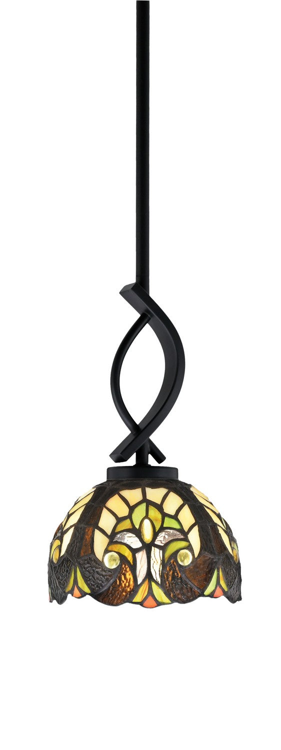 Toltec Cavella 3901-MB-9945 Pendant Light - Matte Black