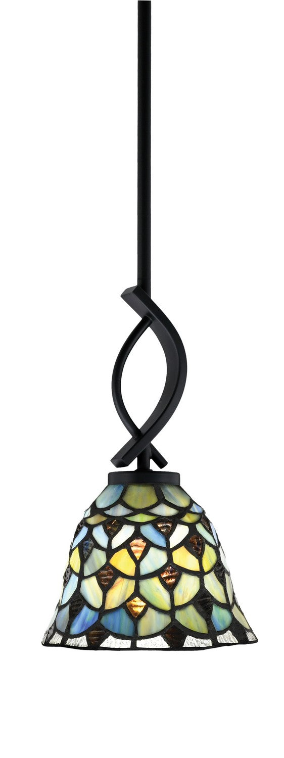 Toltec Cavella 3901-MB-9965 Pendant Light - Matte Black
