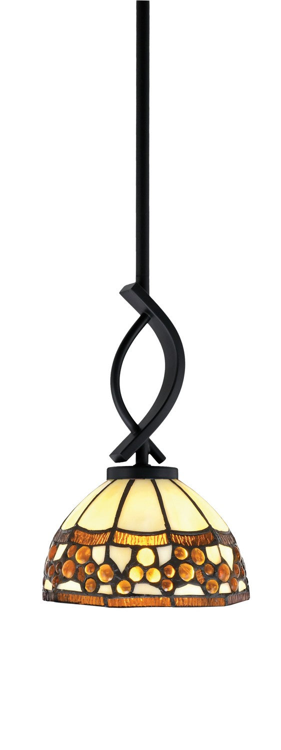 Toltec Cavella 3901-MB-9975 Pendant Light - Matte Black