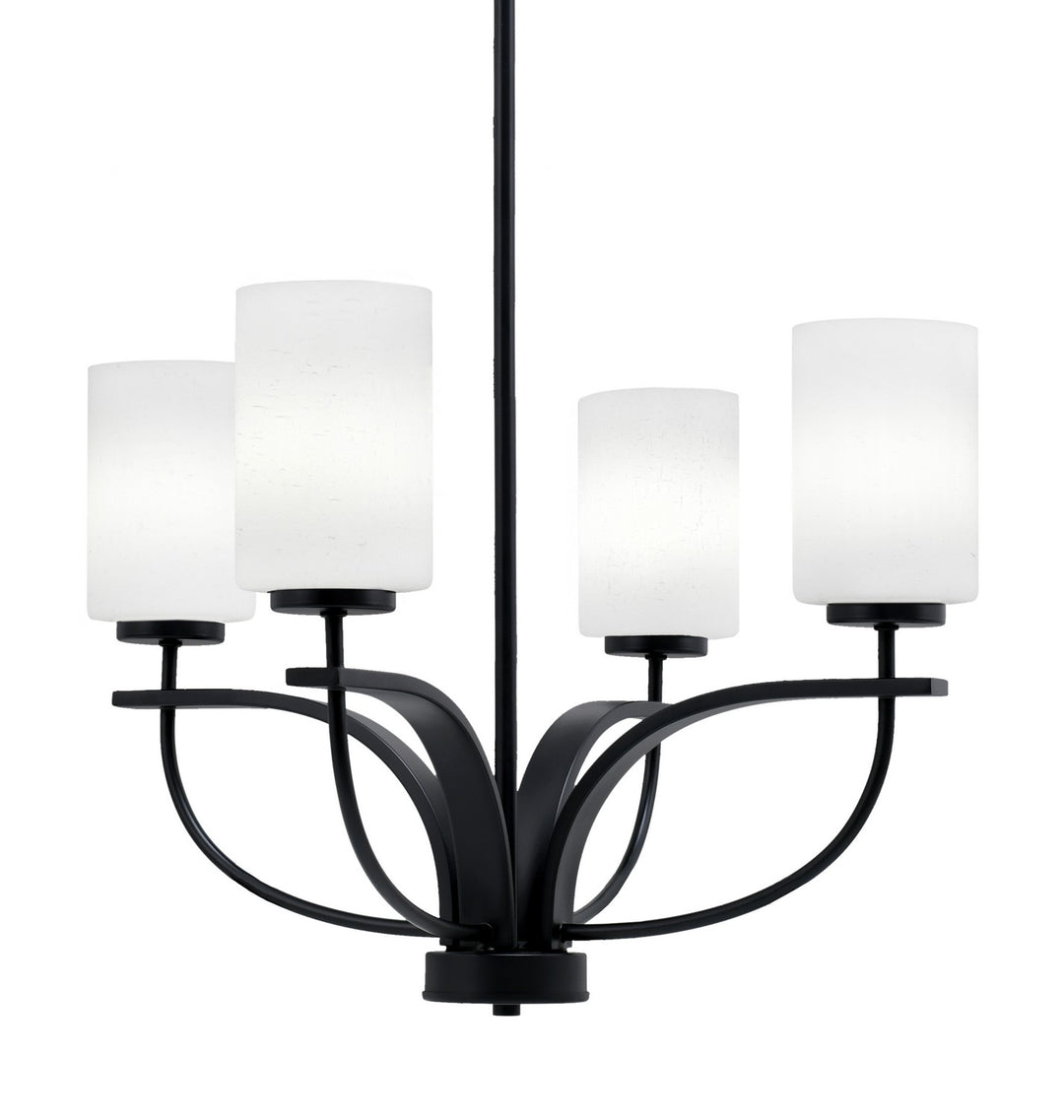 Toltec Cavella 3904-MB-310 Chandelier Light - Matte Black